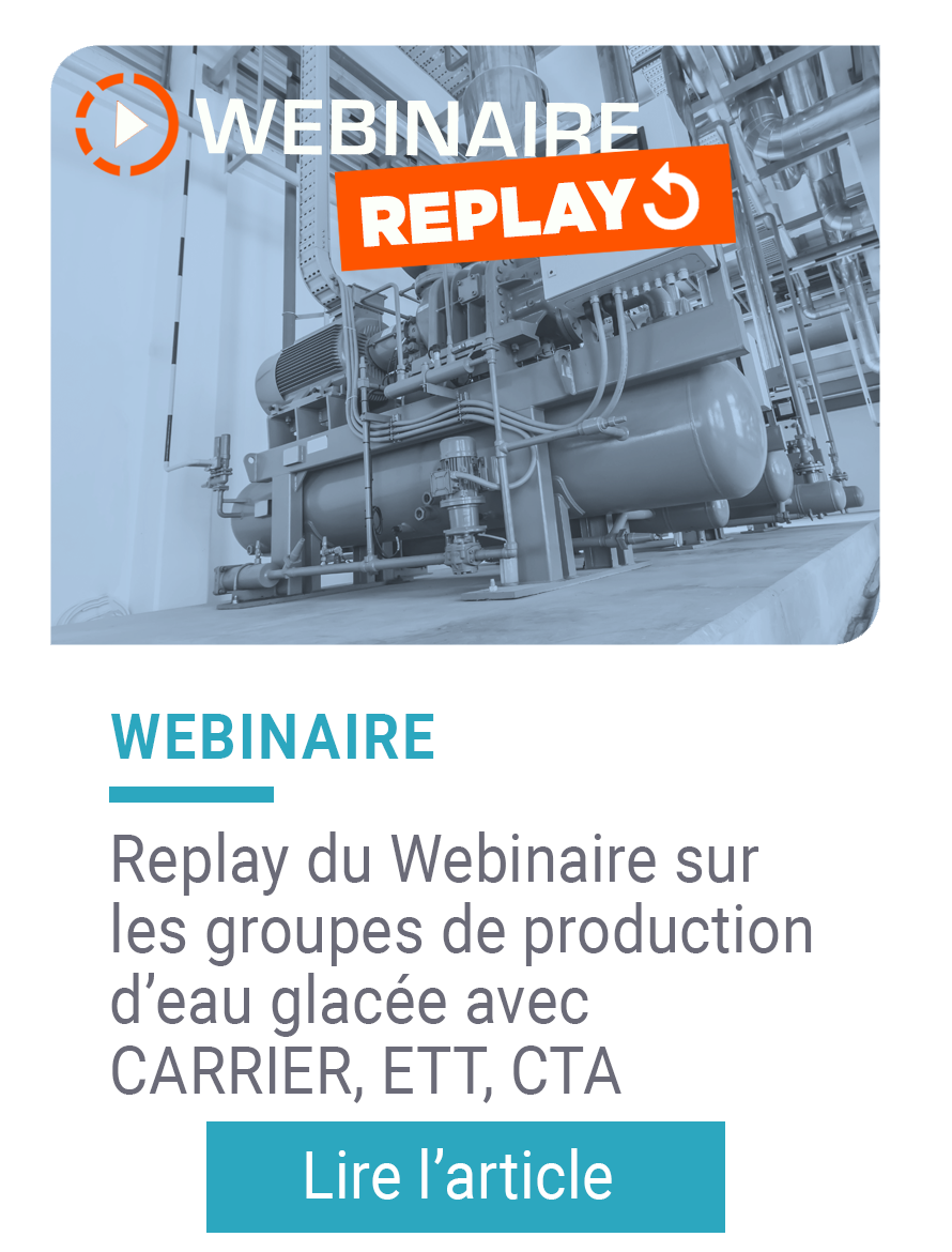 webinaire groupes de production eau glacée