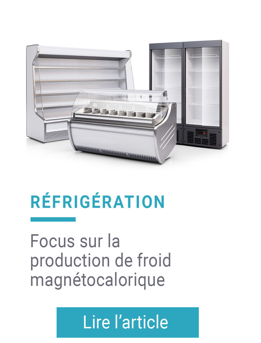production de froid magnétocalorique